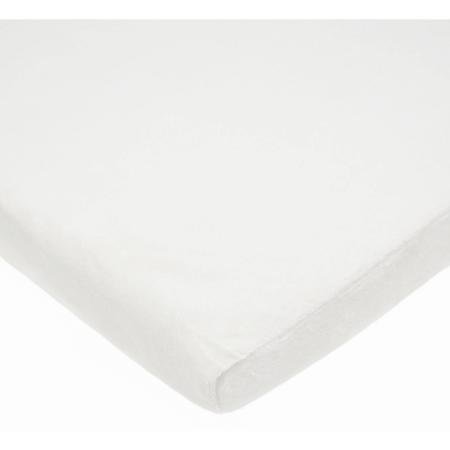 TL Care Heavenly Soft Chenille Fitted Cradle Sheet, White