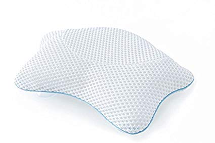 Non Slip Bath Spa Pillow, Luxury Bathtub Head & Neck Support, Super Permeable Quick Drying Air Mesh Tub Pillow with 4 Large Suction Cups, Whirlpool, Jacuzzi & Standard Tubs, Soft and Anti Mold/Mildew