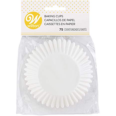 Wilton 415-427 Jumbo White Baking Cups, 75