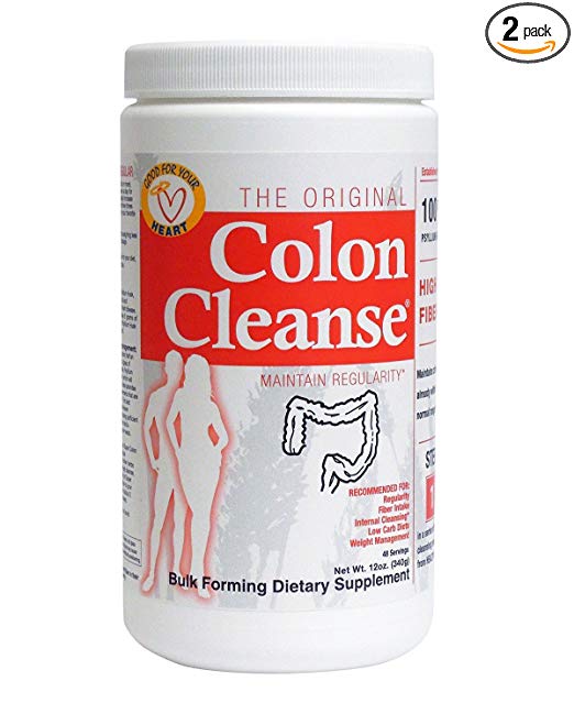 Original Colon Cleanse/High In Fiber 12 oz- Orange (Pack of 2)