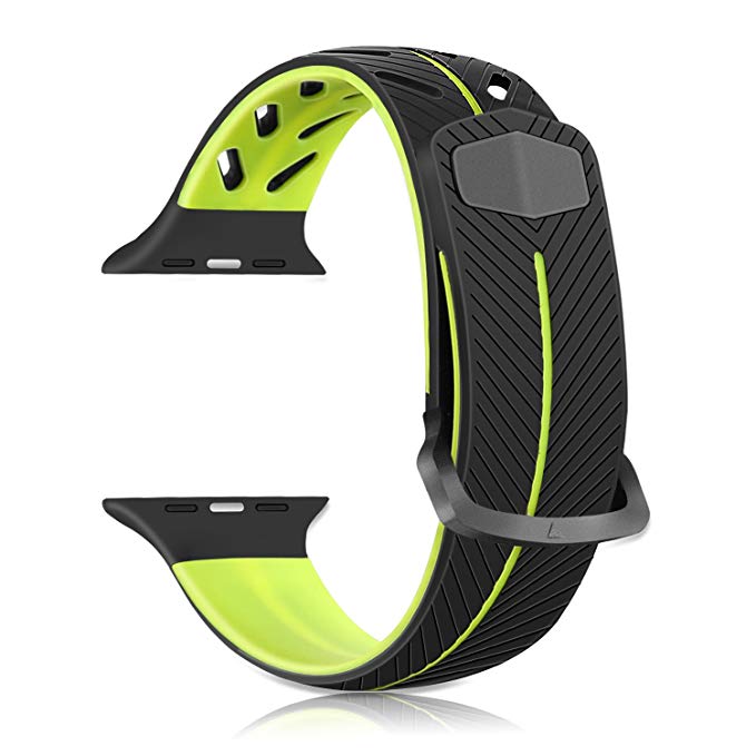 Runostrich For Apple Watch Sport Band 42mm or 38mm Stylish Soft Silicone iwatch Band Replacement Strap Wristband for Apple Watch Series 3 Series 2 Series 1 Edition Nike