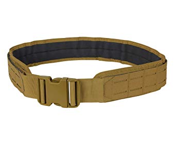 Condor Outdoor LCS Gun Belt – Tactical Heavy Duty Nylon with Lightweight Laser Cut MOLLE Webbing, 121174