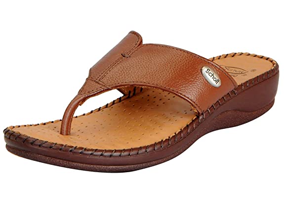 Dr. Scholl's Women's Leather Slip On Slippers