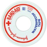 Band-Aid First Aid Tapes Waterproof Tape 12 Inch x 10 yds Pack of 6
