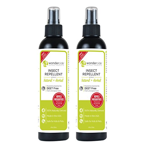 Wondercide Natural Insect Repellent Lemongrass - 4 oz - Lemongrass 2 Pack