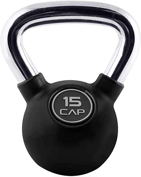 CAP Barbell Rubber Coated Kettlebell