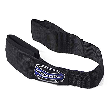 Bodylastics Heavy Duty Small Resistance Bands Anywhere Anchor with Super Strong Nylon Webbing, Neoprene Padding, and Reinforced Stitching.