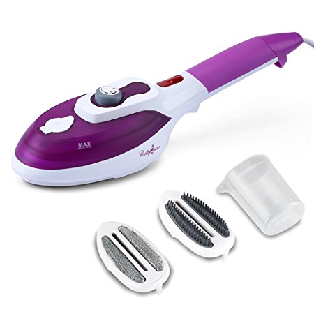 Professional Garment Steamers for Clothes, Portable Fabric Handheld Iron Steamer, Fast Heat-up Powerful Steamers, Household Laundry Electric Steamer, Purple