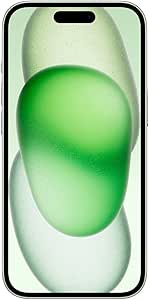 Apple iPhone 15, 256GB, Green - Unlocked (Renewed)