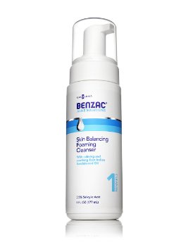 Benzac Skin Balancing Foaming Cleanser, 6 Ounce
