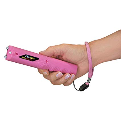 Capcom ZAP Stick 800,000V Stun Gun with Flashlight, Pink