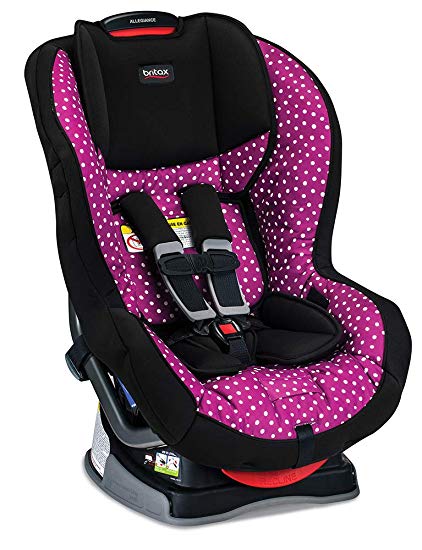 Britax Allegiance 3 Stage Convertible Car Seat - 5 to 65 Pounds - Rear & Forward Facing - 1 Layer Impact Protection, Confetti