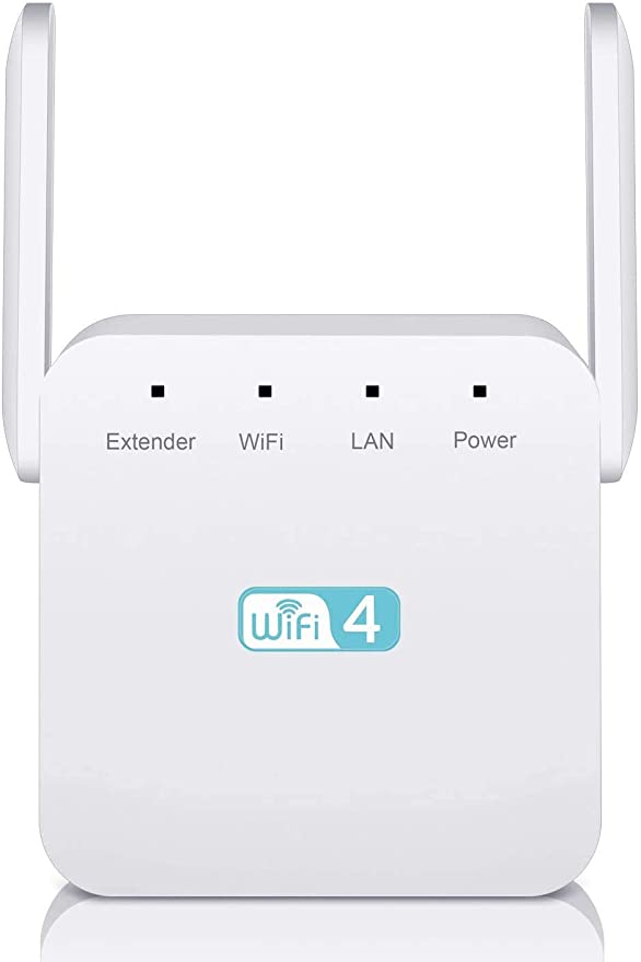 OPPEY WiFi Booster Range Extender,WiFi Extender Booster AP,300Mbps 2.4GHz WiFi Range Booster,WiFi Signal Booster,UK Plug,Compatible with All Routers (white)