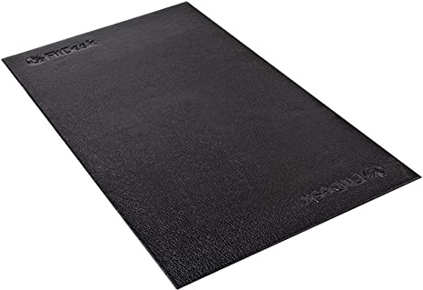 FitDesk Protective Floor Mat 48" x 27" - Gym Mat for Equipment at Home and Exercise