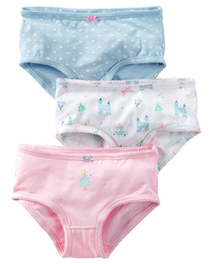 Carter's Little Girls' 3 Pack Panties (Toddler/Kid)