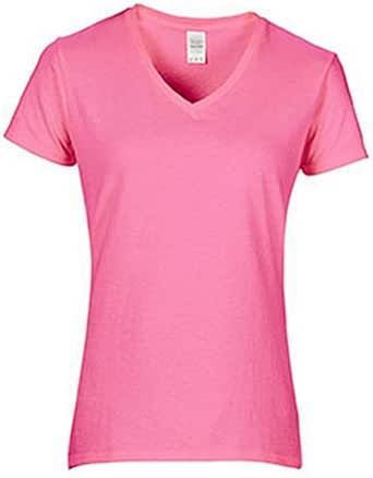 Gildan G5V00L Ladies V-Neck Tee