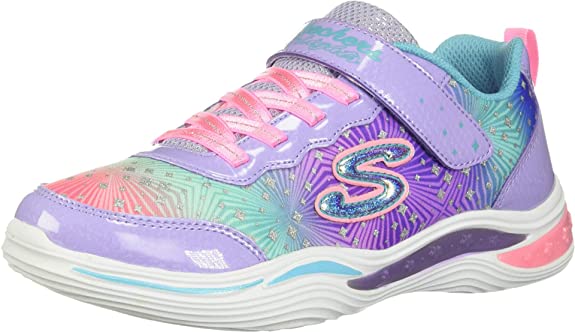 Skechers Kids' Power Petals-Painted Daisy Sneaker