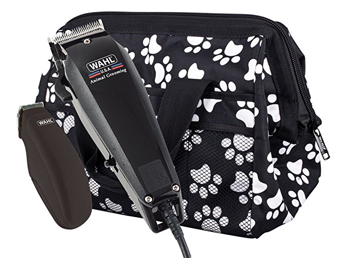 Wahl Pet Grooming Set, Including Multi Cut & Pocket Pro Trimmers, Taper Level, Cutting Guide Combs, Bag and Professional Standard Clipper Blade