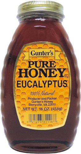 Gunter's Pure Eucalyptus Honey, 16 Oz