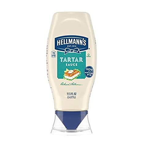 Hellmann's Tartar Sauce Clean Lock Cap 11.5 OZ.