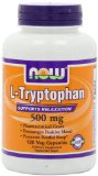 NOW Foods L-Tryptophan 500mg 120 Vcaps