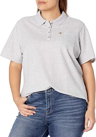 Carhartt Women's Relaxed Fit Midweight Short-Sleeve Pocket Polo