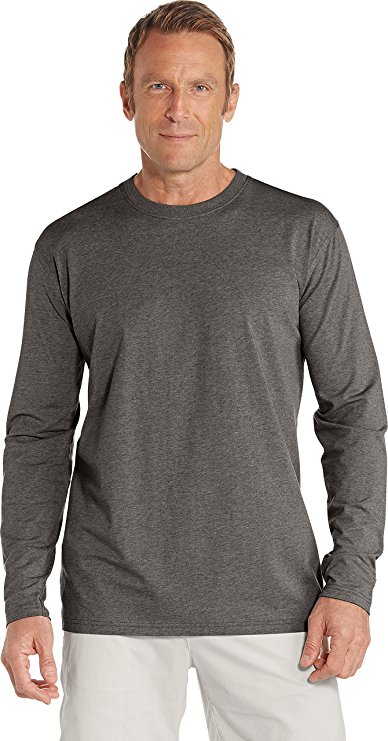 Coolibar UPF 50  Men's Long Sleeve T-Shirt - Sun Protective