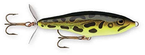 Rapala Skitter Prop 07 Fishing lure, 2.75-Inch, Lime Frog