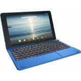 RCA Viking Pro 101 2-in-1 Tablet 32GB Quad Core Blue Laptop Computer with Touchscreen and Detachable Keyboard Google Android 50 Lollipop l