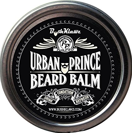 Urban Prince Beard Balm Conditioner Manly Refreshing Scent 2 Ounce