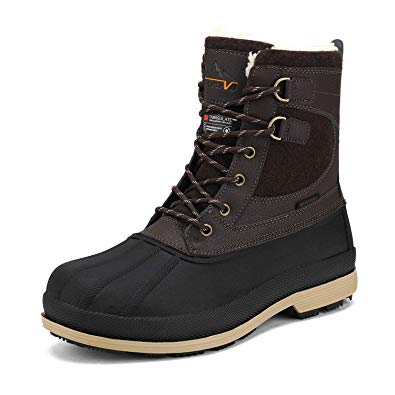 NORTIV 8 Men's 170410 Waterproof Winter Snow Boots