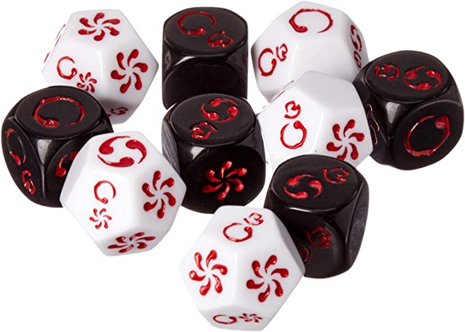 Fantasy Flight Games Legend of The Five Rings Roleplaying Dice,Various