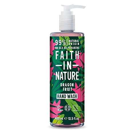 Faith In Nature Natural Dragon Fruit Hand Wash, 400 ml (Packaging May Vary)