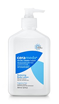 Ceramedx Restoring Body Lotion 12 Ounce Unscented
