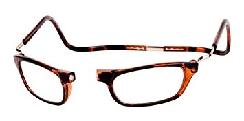 Clic XXL Magnetic Reading Glasses in Tortoise,  2.00