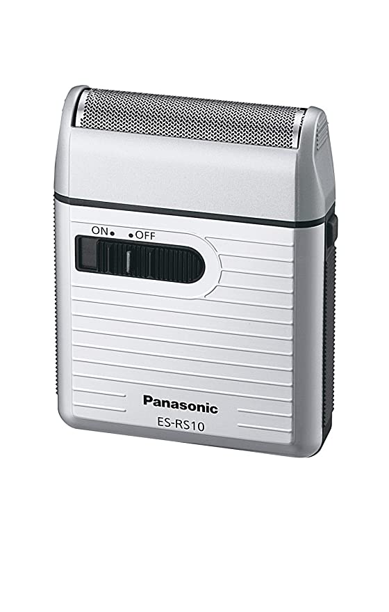 Panasonic Men's Shaver for Traveler ES-RS10-S Silver | DC3V (2 x AA Alkaline) (Japan Model)