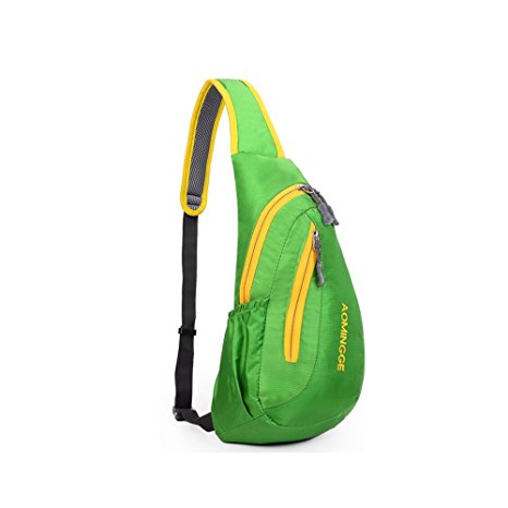 Sling Bag Multi-functional Daypack Chest Shoulder Bag Gym Fanny Backpack for Men & Women