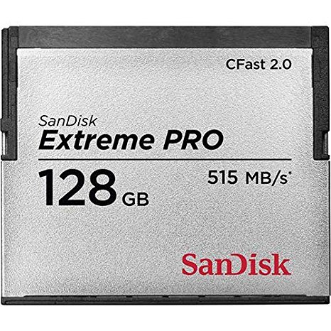 SanDisk 128GB Extreme PRO CFast 2.0 Memory Card