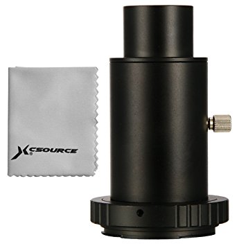 XCSOURCE Telescope Camera Adapter 1.25'' Extension Tube T Ring for Canon EOS Metal DC618