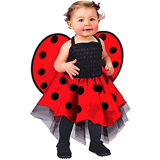 Ladybug Costume Baby One Size Fits Up To 24 Months