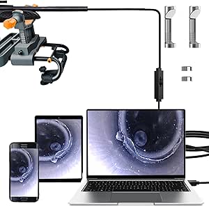 Daxiongmao Borescope, Fits 0.22 "~0.3" Caliber Larger-Shooting Firearms Visual Barrel Inspection Tools, Gadgets for Men