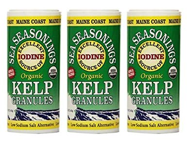 Maine Coast Sea Vegetables Organic Kelp Granules Salt Alternative 1.5 oz (Pack of 3)
