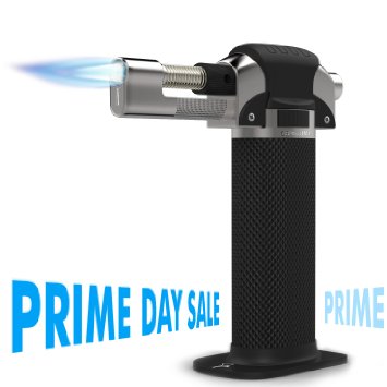Culinary Butane Torch - 60% OFF TODAY ONLY - Professional Quality for Home Chefs - Create a Flawless Crème Brulee - Guaranteed Precision Every Time - Makes the Perfect Gift by Culinary Prestige