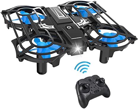 Mini Drones for Kids, RC Small Quadcopter Drone with Altitude Hold, 3D Flips & Extra Fuselages Blade Accessories Great Toys for Children & Beginners