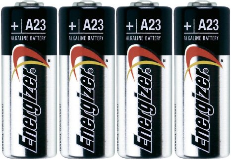 Energizer A23 Battery, 12 Volt - 4 Batteries