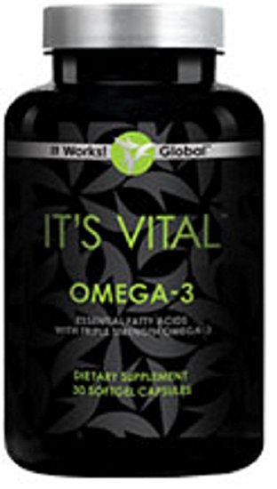 It Works - It's Vital Omega-3 - Essential Fatty Acids with Triple Strength Omega 3