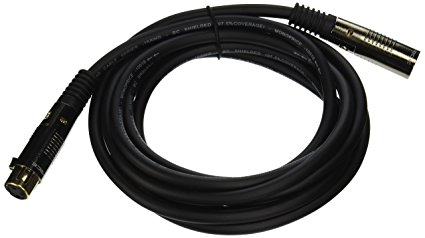 Monoprice 104752 10-Feet Premier Series XLR Male to XLR Female 16AWG Cable