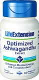 Life Extenson Ashwagandha Extract Veg Capsules 60-Count
