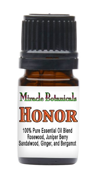 Miracle Botanicals Honor (Formerly known as "Valor") - 100% Pure Essential Oil Blend - Therapeutic Grade 5ml