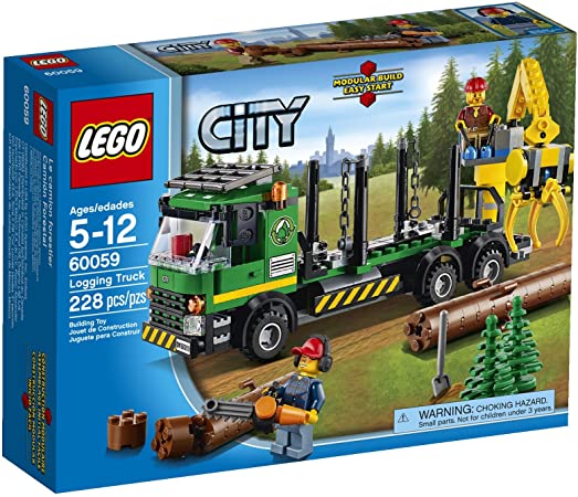 LEGO City Great Vehicles 60059 Logging Truck